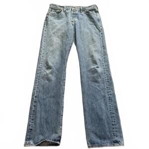 Vintage Levi’s 501 Button Fly Jeans 1970s W32 L34 Original Hem USA